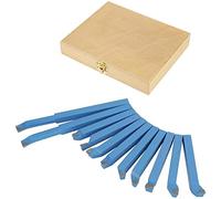 Ejoyous Carbide Tipped Lathe Tool Set, High Hardness Cutting Tools for Turning and Milling, 11 Piece Set for General and Automatic Lathes