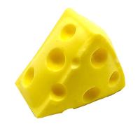 Ejoyous Cheese Toy Stressball Kneading Cheese Toy Realistic Design Made of Soft TPR Material for Office Travel and At Home