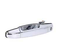 Ejoyous Chrome Front Door Handle Plastic Exterior Door Handle Replacement Easy Install Ergonomic Grip Chrome Plated Finish for Silverado Sierra Yukon Front Outside Access (Left Driver Side: