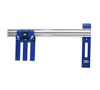 Ejoyous Circular Saw Guide Rail, Rip Cut Track Aluminium Alloy Edges-Guide Attachment for Woodworking Precision Cutting 0-24in Range