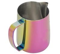 Ejoyous Coffee Frothing Cup, 304 Stainless Steel Milk Frothing Pitcher with Eagle Nozzle, Ergonomic Handle, One Piece Design for Latte Art, Home Baristas and Cafe Use (600ml)