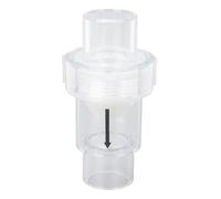 Ejoyous Condensate Drain Valve, Fly Odor Backflow Preventer, Single Acting Check Valve, with Slow Closing Mechanism, for Central Air Conditioning Wall Mounted