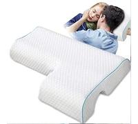 Ejoyous Couple Cuddle Pillow, Anti Hand Pressure Slow Rebound Memory Foam Side Sleeper Pillow for Couples Lovers (Left)
