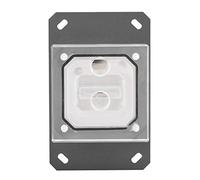 Ejoyous CPU Waterblock Acrylic T2 Copper Plated Waterblock for AM3 AM4 0.5mm Micro Channel G1 4 Thread for Desktop PC Liquid Cooling Builders and Upgraders