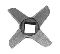 Ejoyous Cross Shaped Meat Grinder Blade Steel Mincer Blade 73mm Size 22 Replacement Part Rust Resistant Easy Clean Grinding for Home Sausage Making and Kitchen Food Prep (8 ID: 18.1mm/0.711in,