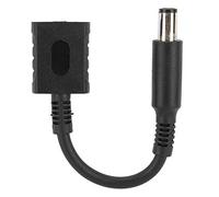 Ejoyous DC Power Adapter Connector, Plug Converter Cable 4.5x3mm Female to 7.4x5mm Male Plug and Play, for H P Laptop Adapter Charger with ABS Material