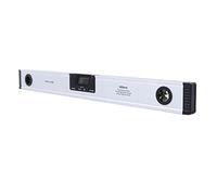 Ejoyous Digital Level Magnetic Level with LCD Backlight Aluminum Alloy 4x90 Degree Absolute and Relative Measurement for Industrial Construction Installation (600mm)