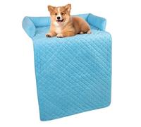 Ejoyous Dog Sofa Bed, Soft Pet Dog Couch Bed with Non-Skid Bottom Washable Couch Mat Furniture Protector Chair Floor Cover Pet Sofa Bed Cover, for Dogs and Cats 29.5x47.2in