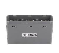 Ejoyous Drone Battery Charger ABS 3 Battery Charging Hub with Level Display Priority Charging 8.8V 3.0A for Travel Outdoor Use for Mini 2 Mini SE 2 SE