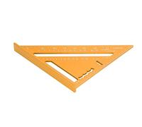 Ejoyous Ejoyous Carpenter Square Woodworking, Aluminum Alloy Measuring Tool, Accurate 45 and 90 Degree Angles, Ideal for Carpenters and Projects (Gold) (Gold)