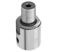 Ejoyous Electric Drill Connecting Rod, Stainless Steel Chuck Connecting Rod for Mini Lathe Machine Parts, with Stable Performance, Universal Fit for CNC Tasks, Suitable for K01-50/63 (12-M14*1)
