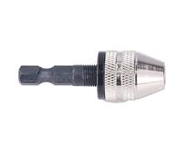 Ejoyous Electric Grinder Drill Chuck High Carbon Steel Mini Drill Chuck 1 4in Hex Shank 0.3 to 3.6mm Keyless Jaw Self Centering for Electric Screwdriver Mini Impact Driver Users