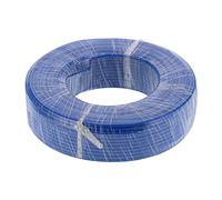 Ejoyous Electrical Wire Copper Wire PVC Insulated Cable 100m 1 X 10mm² 7 Strand AC300V Blue for Household Wiring Power Lighting Instruments and Small Electric Tools