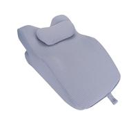 Ejoyous Face Down Pillow for Sleeping, Memory Foam Bed Wedge Pillow Stomach Down Face Pillow for Reading Exercise Chin and Neck Support Grey