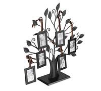 Ejoyous Family Tree Photo Frame, Multi Picture Frame with 6/12 Detachable Hanging Frames Family Photos Frame Display Tree(S-6 photo frames)