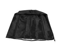 Ejoyous Fire Pit Cover, Round Oxford Cloth 31.1 X 24.02in Black | Oxford Cloth, Rain Protection, Patio Heater Protector, Round Fit, Handle, Fold Flat Storage, Camping Use