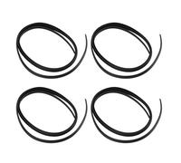 Ejoyous Flare Rubber Seal, Rubber Wheel Arch Flare Seal with Flexible Adhesive Backing, Covers Scratches Blocks Dirt Trim to Fit for Van FJ80 HDJ80 1990 1998
