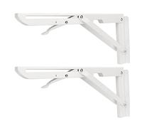 Ejoyous Folding Shelf Brackets, Cold Rolled Steel, 70kg Load Capacity, Space-Saving Design for RVs and Yachts