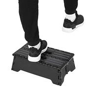 Ejoyous Folding Step Stool, Large Load-bearing 300LBS, Lightweight and Portable, Non-slip Portable Step Stool, Kitchen Garden Bathroom Collapsible Stepping Stool 14.9 * 8.5 * 5.1 inch