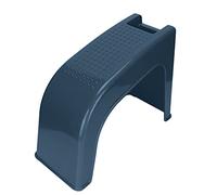 Ejoyous Foot Pedicure Stool, Shower Foot Rest Stool, Anti-Skid Foot Support Stool Footrest Plastic Foot Stool Plastic Stool for Shower Adults Bathroom Shaving Legs Pedicure (Dark Green)