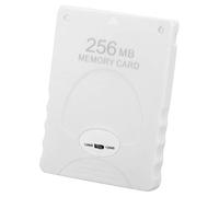 Ejoyous Game Memory Card, 256MB ABS Memory Card for, Fast Data Transfer Game Save Storage for All Models, Portable Console Accessory for Players (White)