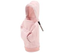 Ejoyous Gear Shift Cover, Plush Fabric, Stylish Protector for Universal Car Shifter Knobs, 4.7in Size Drivers (Pink)