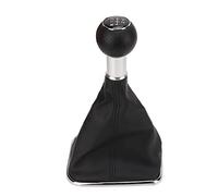 Ejoyous Gear Shift Stick Knob Boot, ABS PU Leather Gear Stick Gaiter Kit 5 Speed Replacement, Clear Shift Pattern, Direct Fit, Smooth Control for A4 MK4 1999 2004