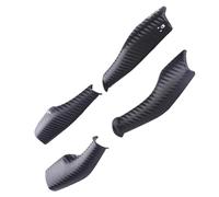 Ejoyous Gear Shift Wiper Lever Cover, ABS Material, Protects Your and Model Y Gear Shift with Luxury Trim Design (Glossy Red Carbon Fiber Style) (Matte Carbon Fiber Style)