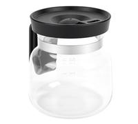 Ejoyous Glass Coffee Mug, 16 Oz Vintage Clear Heatproof Coffee Cup with Handle, Mini Pot Style for Home Office, for Hot Tea Lovers, Easy Hold, Visible Brewing