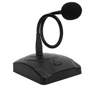 Ejoyous Gooseneck Microphone, Desktop Microphone with 5m XLR Cable, Wired Conference Microphone, 360 Degree Omnidirectional Microphone, Noise Reduction Podium Microphone for Meetings Voice