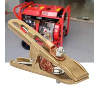 Ejoyous Ground Welding Earth Clamp, Brass Material, Durable A Shape Clamp, 260A for Welding Equipment in Shipbuilding and Automotive Industry (500A)