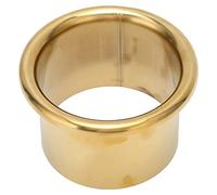 Ejoyous Hair Dryer Holder, Wall Mounted Metal Hairdryer Straightener Shelf Bracket Stand Hair Tool Organiser for Bathroom Home Use (Gold)