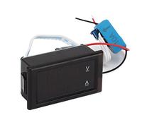 Ejoyous Hall DC Digital Ammeter ABS Digital Voltmeter Ammeter 4 to 30V Working Voltage 14 to 99.9V 10A Dual LED Display with Reverse Protection for Battery Solar Auto DIY Users