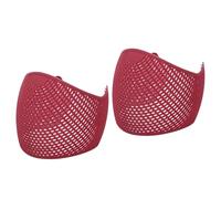 Ejoyous Headscarf Fixing Headband, PP Non Slip Elastic Hijab Headband 2 Pack, Hair Grip Band for Under Scarf Daily Prayer Sports Women (Dark Red)