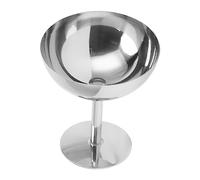 Ejoyous Ice Cream Cups, Stainless Steel Ice Cream Bowls Resuable Dessert Cups Dessert Dish for Serving Ice Cream Salad Fruit Pudding