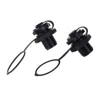 Ejoyous Inflatable Boat Valve, 2pcs Replacement Screw Air Valve One-Way Inflation Airbed Plug, for Inflatable Rubber Dinghy Kayak Raft Pool Boat