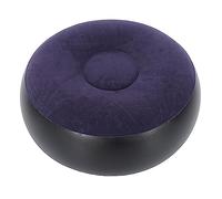 Ejoyous Inflatable Stool, Portable Outdoor Camping Chair Inflatable Flocking Stool Footrest, 20 X 20 X 7.5 Round Inflatable Foot Stool for Home Office Travel