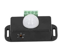 Ejoyous Infrared Sensor PIR Motion Sensor Module 12V 24V Adjustable 1 to 10 Min Delay 8m Range 60 Degree Detection for Wardrobe Cabinet Pantry Entrance LED Light