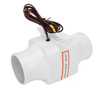 Ejoyous Inline Air Vent Fan, 75mm White Pipe Fan 12V Silent Exhaust Air Extractor Fan for Bathroom Tube Fan