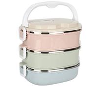 Ejoyous Insulated lunch box, Portable Stainless Steel Bento Box Stackable Leakproof Thermal Lunch Box for hot food, Thermal Bento Boxes Bowl Food Container for Office Work Home Picnic(#3)