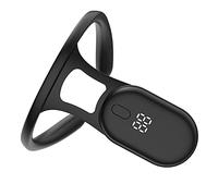 Ejoyous Intelligent Posture Trainer, Prevent Hunchback Monitoring Device for Students Suitable for Kids 4-16 Years, Lightweight & Durable Made of Silicone Corrects Improper Posture, (Black)