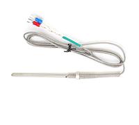 Ejoyous K Type Thermocouple Stainless Steel Probe Thermocouple 3.9in 32 to 1472 Degrees F M8 Thread 4.9ft Cable Fast Response for Pharmaceutical Laboratory Heat Treatment