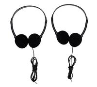 Ejoyous Kids Classroom Headphones, 10 Pack Bulk Headphones for Kids with ABS Over Ear Design, 3.5mm Wired, Adjustable Headband, Soft Cushions, 4ft Cable for School Study Travel