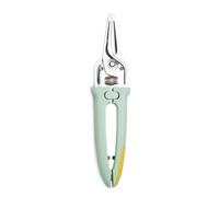 Ejoyous Kitchen Shears Stainless Steel Heavy Duty Scissors 10.2 X 2.3in Multifunctional Cutting Scissors for Meat and Poultry with Non Slip Handle Locking Clasp for Home Kitchen Use (Light Green)