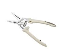 Ejoyous Kitchen Shears Stainless Steel Heavy Duty Scissors 10.2 X 2.3in Multifunctional Cutting Scissors for Meat and Poultry with Non Slip Handle Locking Clasp for Home Kitchen Use (White)