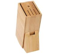 Ejoyous Knife Block Universal, Inclined Knife Holder Without knive Multifunctional Organizer Rack with Angled Slot Edges, for Various knive Keep Kitchen Neat
