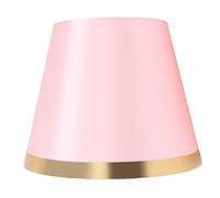 Ejoyous Lampshade Decoration, Classic and Advanced Style Fabric Lampshade Iron+Fabric+Composite PVC E27 for Table Lamp Bedroom Study (PX132 Pink)