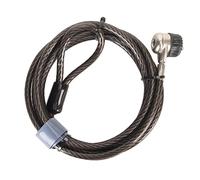 Ejoyous Laptop Cable Lock, Adjustable Length Steel Security Lock, Anti-Theft for Laptop Desktop Projector and LCD Screens