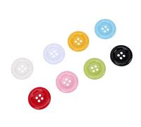 Ejoyous Large Sewing Buttons, 50mm 4 Hole Plastic Round Buttons (Color