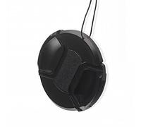 Ejoyous Lens Cap Black ABS Camera Lens Cover 58mm Front Protection Quick Install Lightweight Design for Photographers Travelers Outdoor and Daily Storage